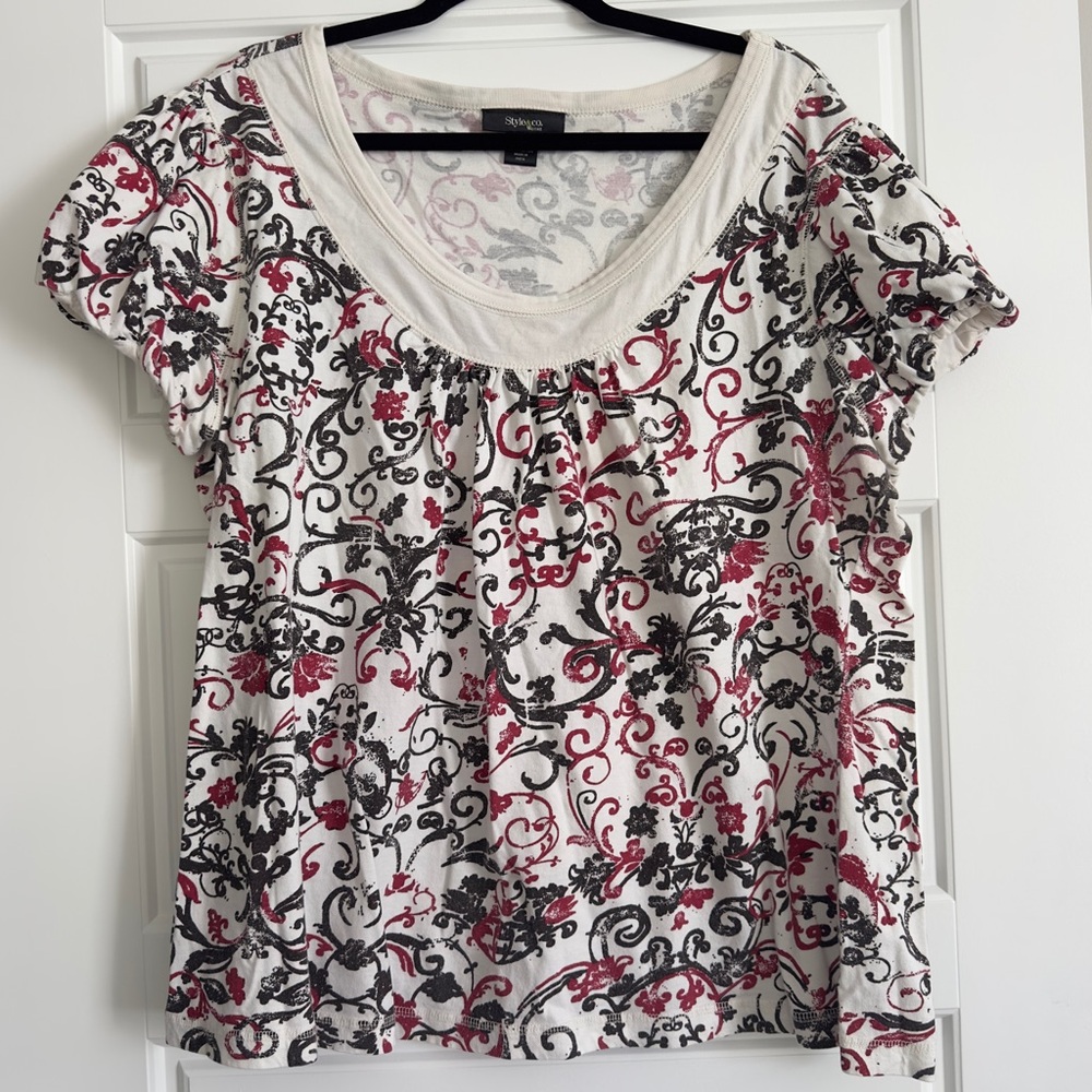 Style & Co multicolored top